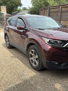 Honda CR-V exterior before detailing